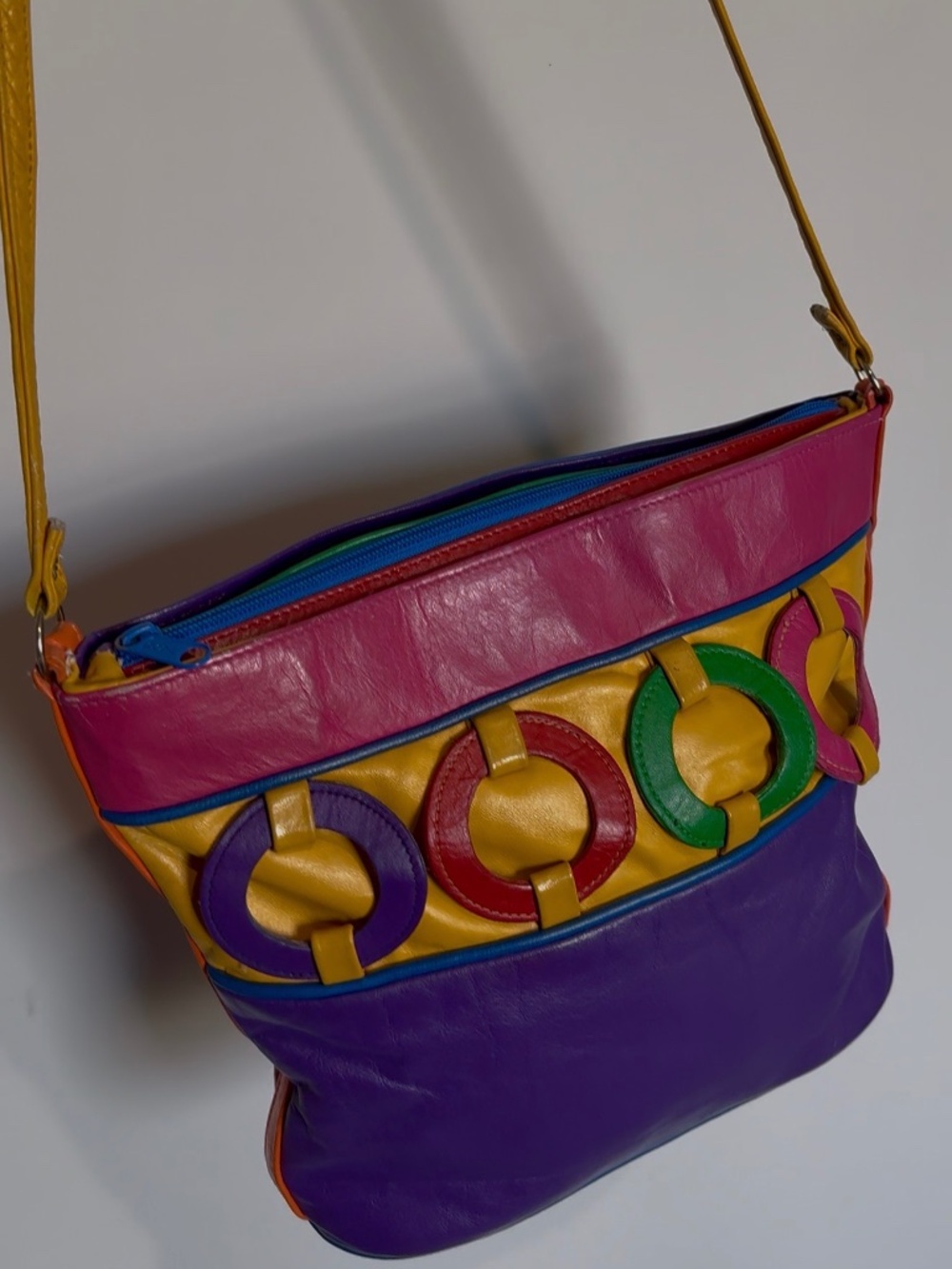 80’s VTG Colorful Crossbody